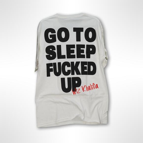 Wiz Khalifa Under Influence Tour White T-Shirt - L - Picture 2 of 2